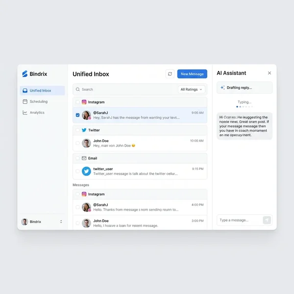 Bindrix Unified Dashboard